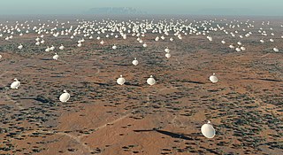 Artist's impression of the 5km diameter central core of Square Kilometre Array (SKA) antennas.