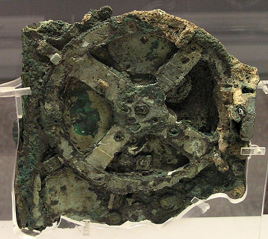 The Antikythera mechanism.